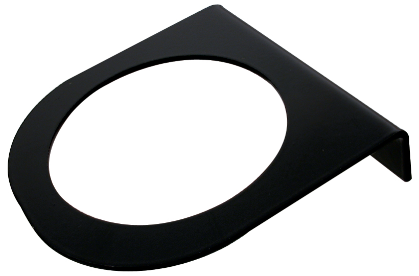 230.005 INSTRUMENT PANEL METAL SINGLE BLACK 52mm