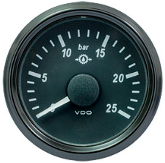 A2C3833460030 press gauge TR SViu 52 25 bar 184Ω w