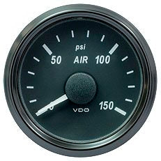 A2C3833440030 press gauge AIR SViu 52 150 psi 184Ω w
